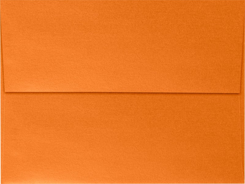 LUXPaper A7 Invitation Envelopes | Peel & Press | 5 1/4" x 7 1/4" | Flame Metallic | 80lb. Text | 50 Qty - Image 2